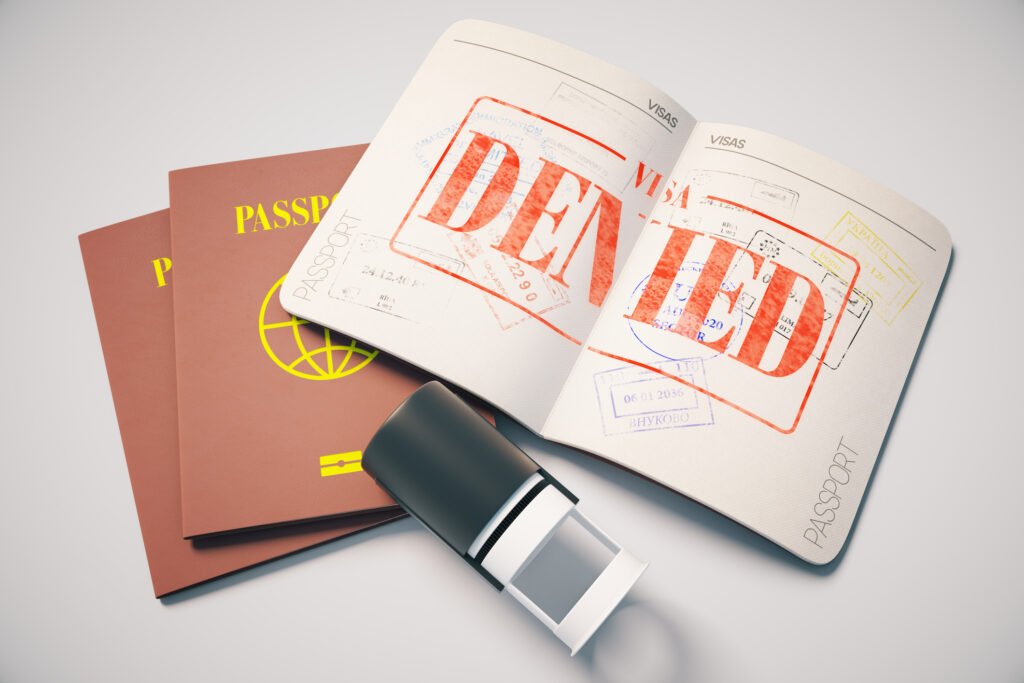 Most common mistakes that lead to visa rejection